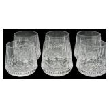 6 Waterford Crystal Lismore Tumblers