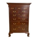 Henkel Harris New Market High Chest Mahogany
