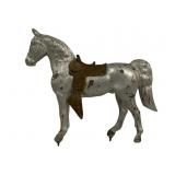 Metal Horse Statue - 12 x 10 x 3
