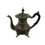 Silver Plated Tea Pot - 10 x 11