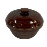 Mar Crest Stoneware Covered Dish - 9.5 x 7