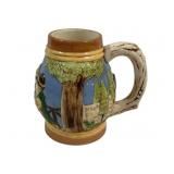 German Beer Stein - 6.5" Tall