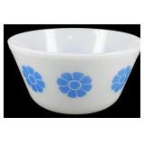 Vintage Federal Blue Daisy Bowl 4"x8"
