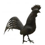 Bronze Rooster Statue - 21 x 27