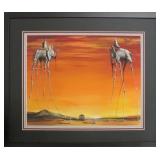 The Elephants Giclee by Salvador Dali