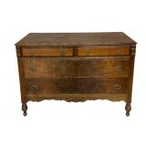 Antique 4 Drawer Dresser - 48 x 22 x 25