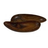Vintage Wood Serving Dish - 12.5 x 7.25