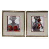 2 Marilyn Monroe Framed Prints