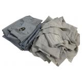 2 Sets of Floor Length Sheers