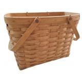 Vintage Longaberger Magazine Basket