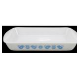 Glassbake Bird & Flower Baking Dish