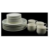 18pc Japanese Genuine Stoneware China Set