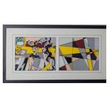 Tel Aviv Museum Print by Roy Lichtenstein