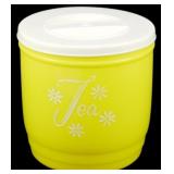 Stanley Tea Canister in Yellow 5"x5"