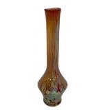 Art Glass Vase - 10" Tall