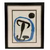 1956 Original Lithograph, by Miro w/ COA