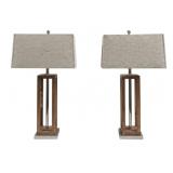 Pair Chelsea House Table Lamps 33"