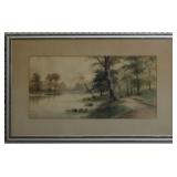 Original Watercolor Landscape