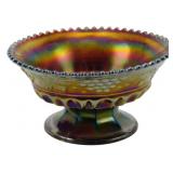 Northwood Amethyst Grape & Cable Candy Bowl