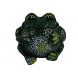 Metal Bull Frog Statue - 3.5 x 4