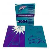 3pc Twin Springs Elementary Yearbooks 2002-05