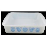 Glassbake Bird & Flower Square Baking Dish