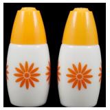 Gemco Orange Flower Power S&P Set 3.5"