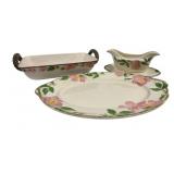 3 Franciscan Desert Rose China