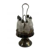 Vintage Silver Plated Caster Set