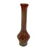 Art Glass Vase - 9.5" Tall