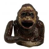 Cast Iron Bigfoot Bank 7"x6"x6"