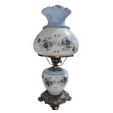 Painted Gone with the Wind Lamp 27"