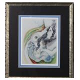 Oyster Nude Giclee by Salvador Dali
