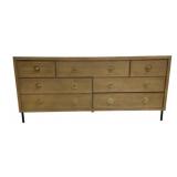 Hollywood Regency Style 7 Drawer Dresser