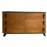 Mid-Century 6 Drawer Dresser