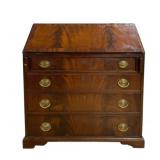 Antique Mahogany Slant Front Secretary