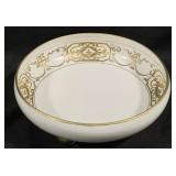 Hand Painted Nippon Footed Bowl 7.25"
