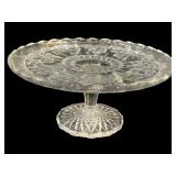 Indiana Glass "Bird and Strawberry" Cake Stand