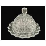 Fostoria American Covered Butter Dish