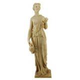 Resin Figure of Hebe Goddess of Youth 15"