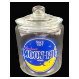 Moon Pie Glass Store Jar - 10 x 7
