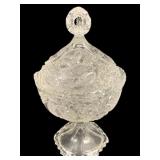 Hofbauer "The Byrdes" Crystal Candy Jar