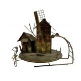 Windmill Copper/Brass Music Box