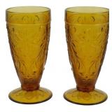 Pr Indiana Tiara Sandwich Iced Tea Tumblers