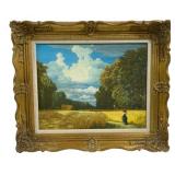 Framed Wall Art on Board 26 x 23
