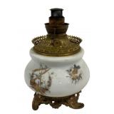 Ceramic Oil Lamp Base - 11.5" Tall