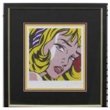 Girl with Ribbon by Roy Lichtenstein