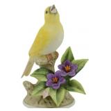 Andrea by Sadek Porcelain Canary Figure 5.5"