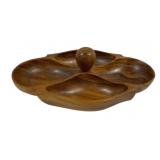 Vintage Wood Serving Dish - 12 x 8 x 4