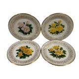 4 Gorham Frank Bly Plates - 10.5" Round